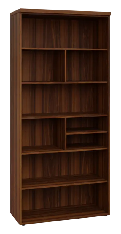 SIN 6 - 10N kancelářská skříň, nika, 2170x1000x400, ořech královský